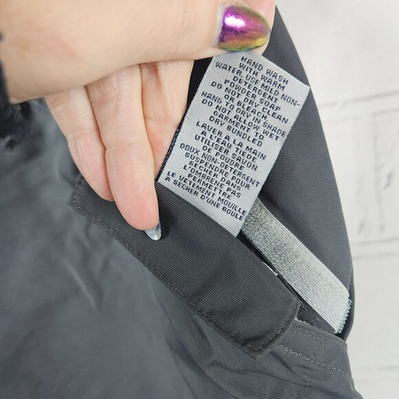 Level Six Mens XL Waterproof Neoprene Trim Nylon Outdoor Pants Gray Snow Ski - Picture 5 of 16